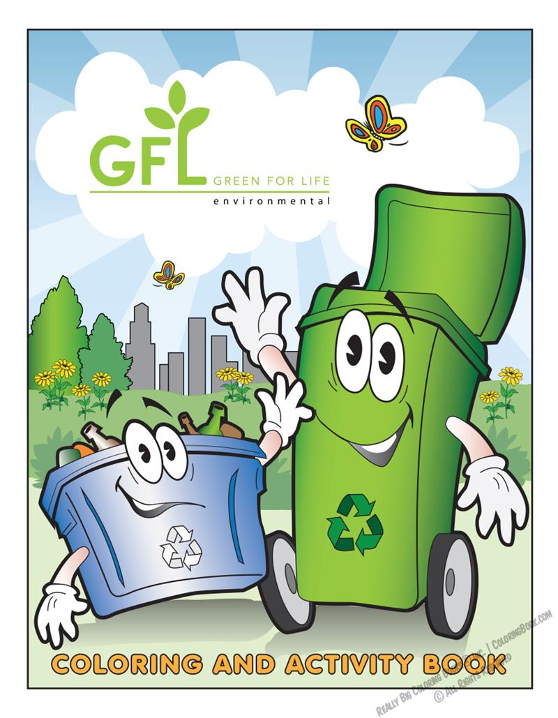 GFL - Green for Life Environmental Coloring and Activity Book