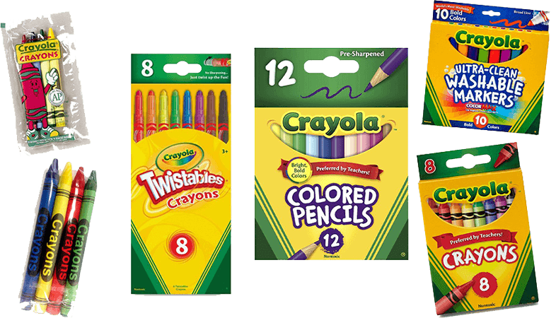 Crayon Products for your Books