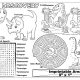 Dinosaurs Coloring Placemat