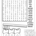 Dentist Office Word Search Page