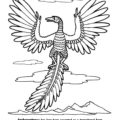 Archaeopteryx Coloring Page