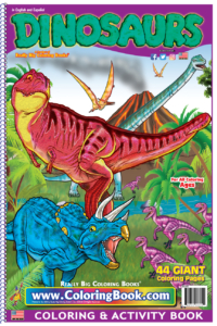 Dinosaurs Really Big Coloring Book