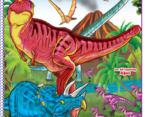 Dinosaurs Really Big Coloring Book