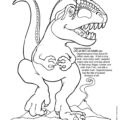 Giganotosaurus Coloring Page