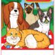 Dogs and Cats Imprint Coloring Book