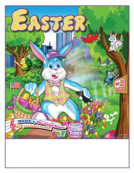 Easter Peter Cottontail Imprint Coloring Book