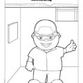 Electrician Coloring Page