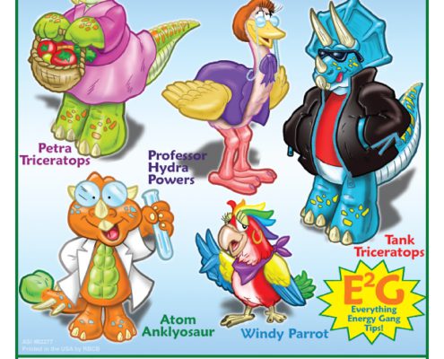 Energy Saving Tips Imprint Coloring Book