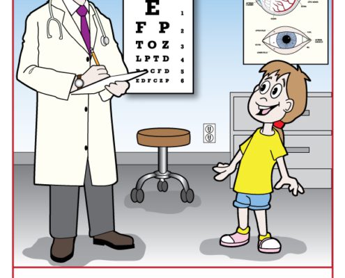 Eye Doctor Imprint Coloring Book