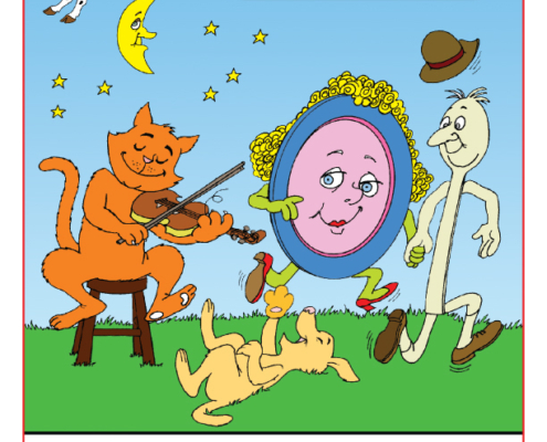 Fairy Tales and Nursery Rhymes Imprint Coloring Book