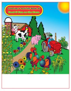 Fun on the Farm Imprint Coloring Book