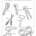 HVAC Tools Coloring Page