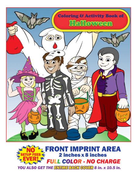 Halloween Imprint Coloring Book