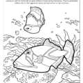 Hawaii State Coloring Book. Hawaii State Fish: Reef Triggerfish Humuhumunukunukuapua"a