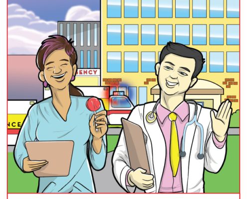 Hospital Imprint Coloring Book