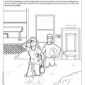 Flooding After a Hurricane Coloring Page