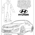 Hyundai Service Coloring Page