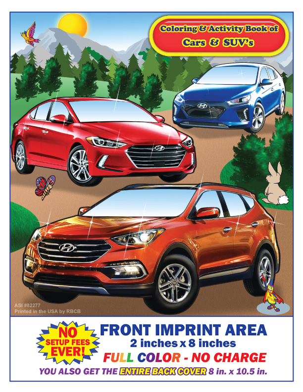 Hyundai Imprint Coloring and Activity Book