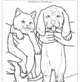 Illinois State Pet Coloring Page