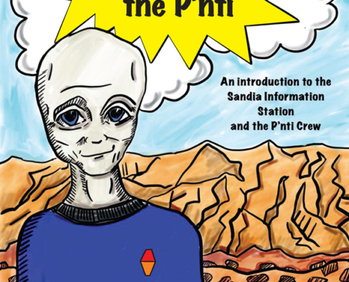 The Infinite Voice Project Official First Contact Coloring Book of the P'nti