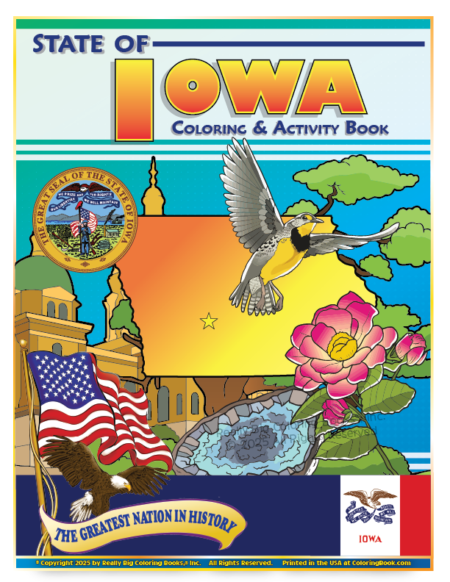 Iowa State Coloring Book