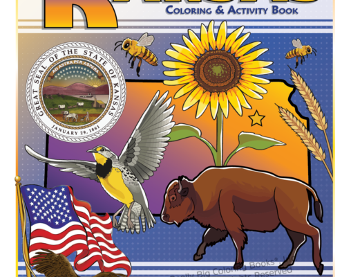 Kansas State Coloring Book
