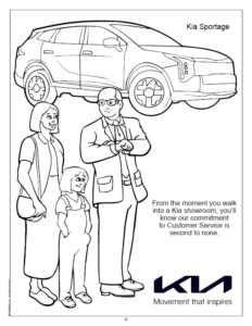 Kia Imprint Coloring and Activity Book