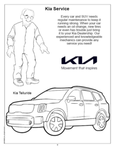 Kia Imprint Coloring and Activity Book