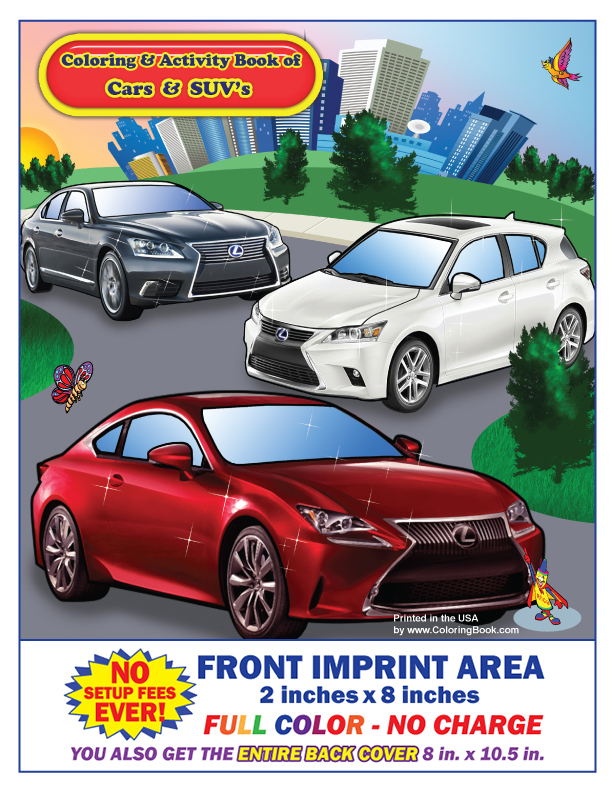 Lexus Imprint Coloring and Activity Book