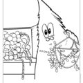 Littlest Christmas Tree Coloring Page 2