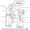 M1 Bank Jr. Banker Learn to Earn Coloring Page: Borrowing Money