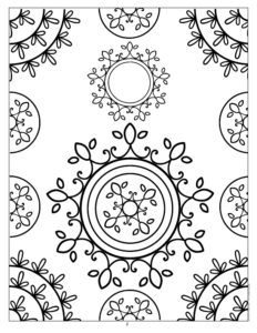 Mandala Coloring Page Patterns
