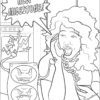 Milestone Mark Saves the Day Coloring Page: Help Milestone!