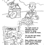 Money Imprint Coloring Book