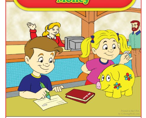 Money Imprint Coloring Book
