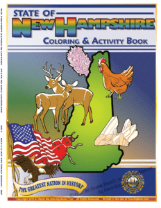 New Hampshire State Coloring Book