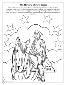 New Jersey State Coloring,