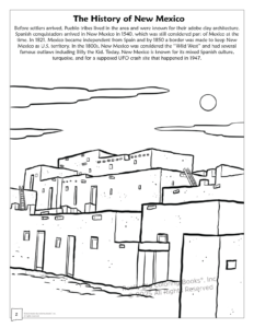 New Mexico State Coloring Book