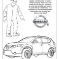 Nissan Service Coloring Page