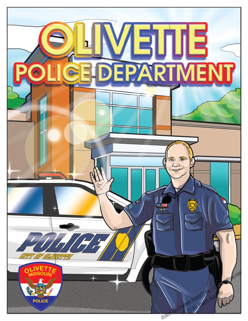 Oilvette Police Department Coloring and Activity Book
