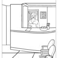 Orthodontist Office Coloring Page