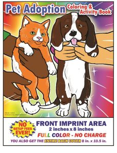 Pet Adoption Imprint Coloring Book