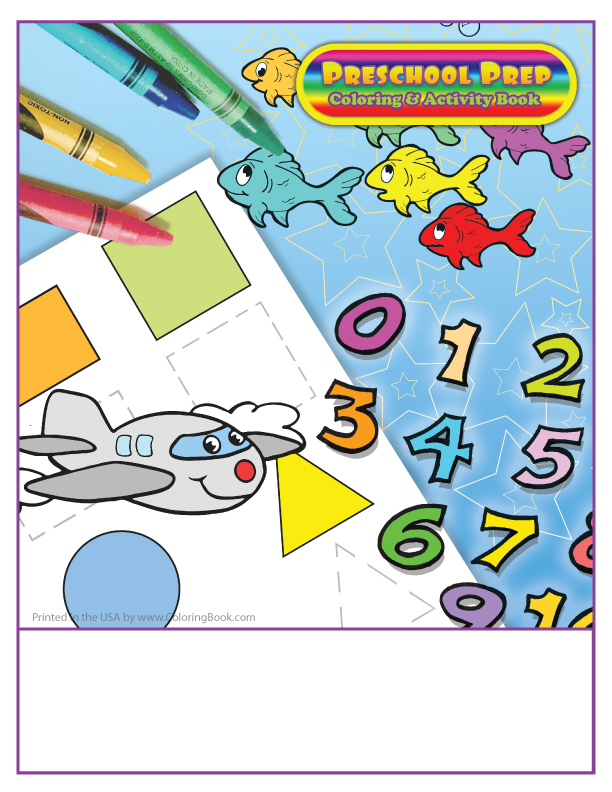 Preschool Prep Imprint Coloring Book