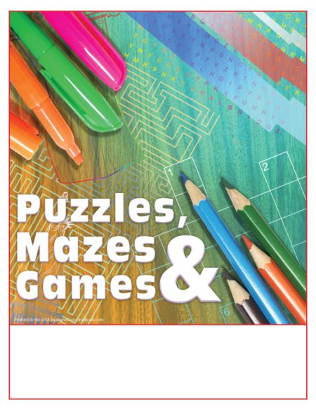 Puzzles Mazes and Games Imprint Coloring and Activity Book