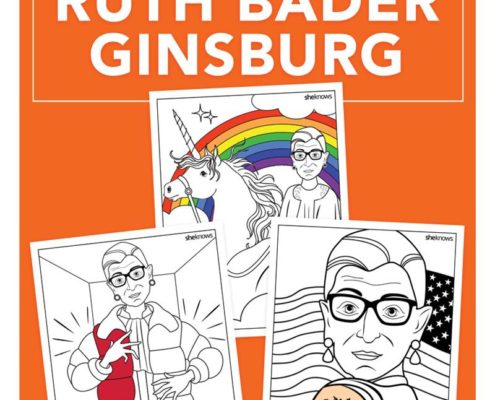 Ruth Bader Ginsburg Coloring and Activity Book sheknows media