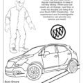 Buick GMC Service Coloring Page