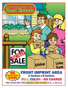 Real Estate Imprint Coloring and Activity Book