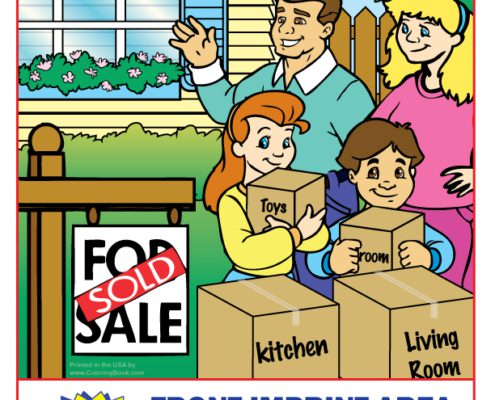 Real Estate Imprint Coloring and Activity Book