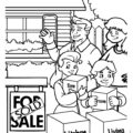 Getting Ready to Move Coloring Page