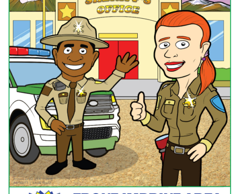 Sheriff Imprint Coloring and Activity Book